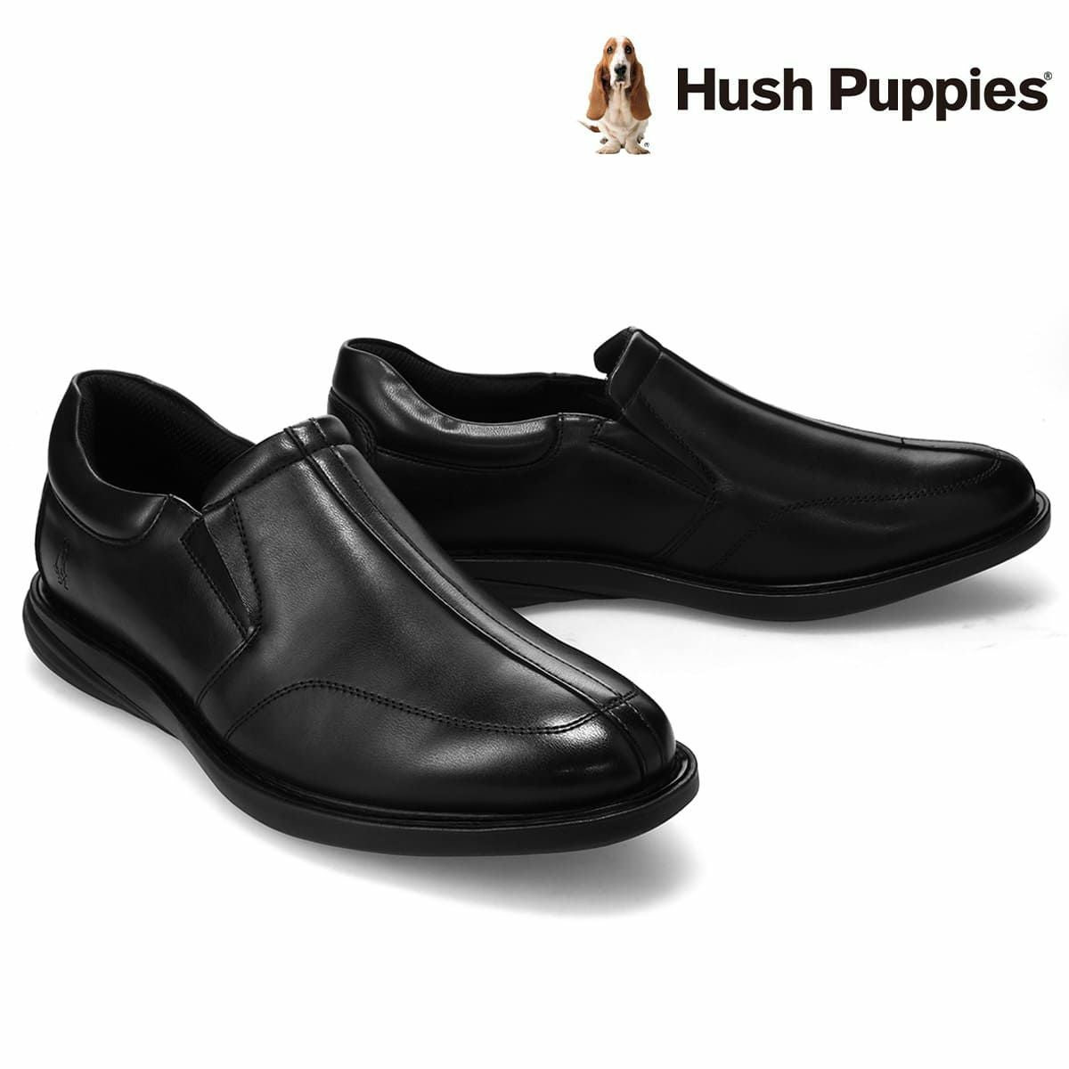 Hush Puppies ブラック ドレスシューズ 日本製 ハッシュパピー(HushPuppies)の靴ならクインクラシコ公式オンライン