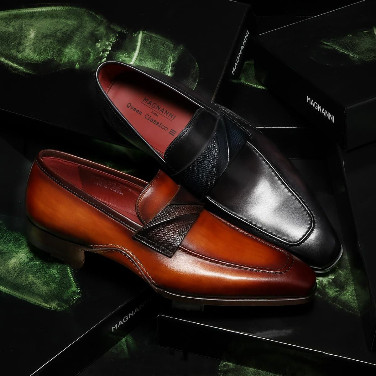 マグナーニ / MAGNANNI オパンカローファー スペイン製 26537 の通販