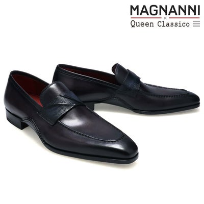 マグナーニ / MAGNANNI ミクスドメディア ダブルモンク スペイン製 