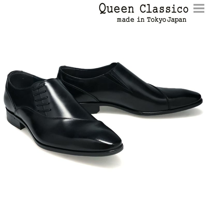 クインクラシコ メンズ ドレスシューズ サイドレース QueenClassico 34004　