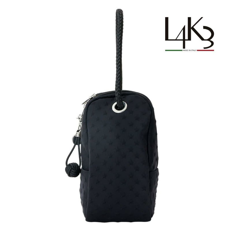 [レーク L4K3] レーク バッグ レオポーチ ブラック イタリア製 L4K3 leo-1000