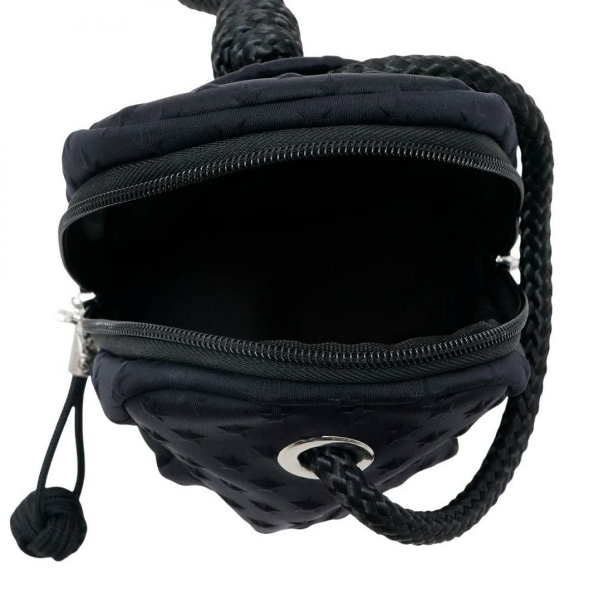 [レーク L4K3] レーク バッグ レオポーチ ブラック イタリア製 L4K3 leo-1000