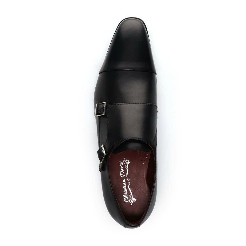  クリスチャン デイビス メンズ ドレスシューズ ダブルモンク Christian Davis cd4006