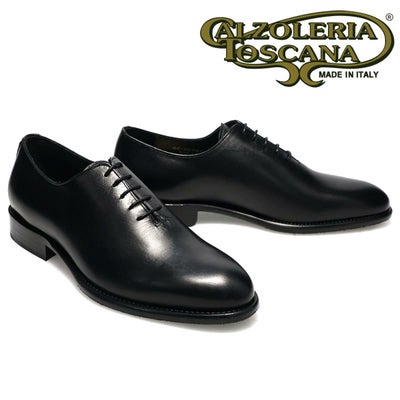 カルツォレリアトスカーナ メンズ ドレスシューズ ホールカット ブラック イタリア製 Calzoleria Toscana cutro　1