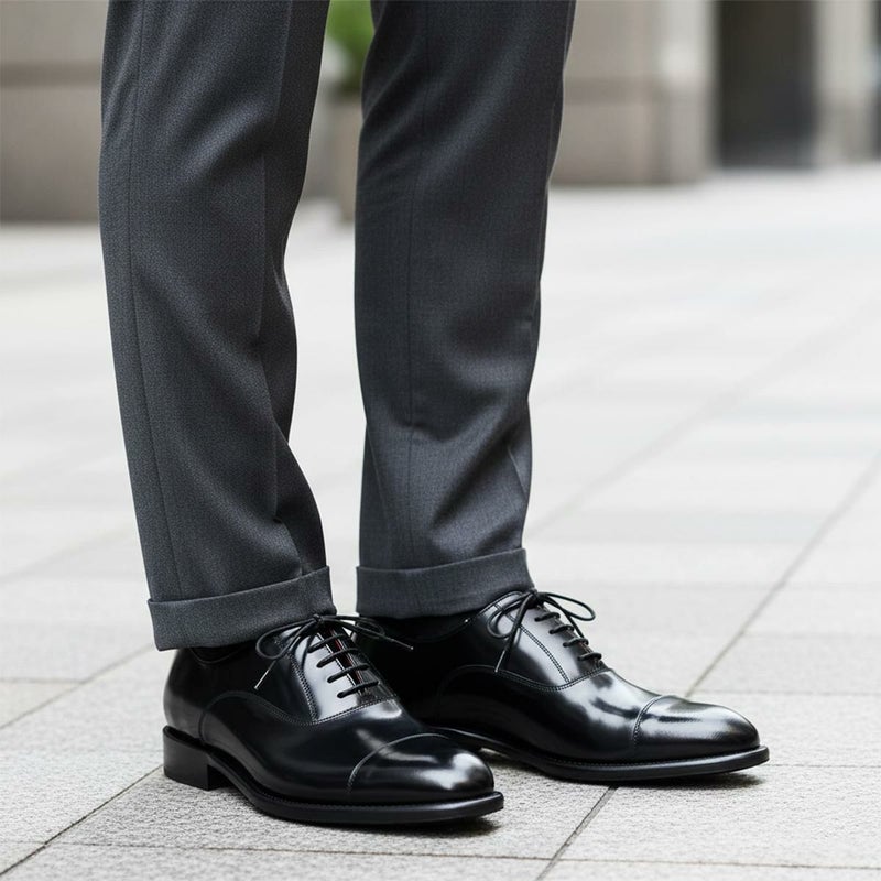 カルツォレリアトスカーナ メンズ ドレスシューズ 内羽根ストレートチップ イタリア製 Calzoleria Toscana russi　5