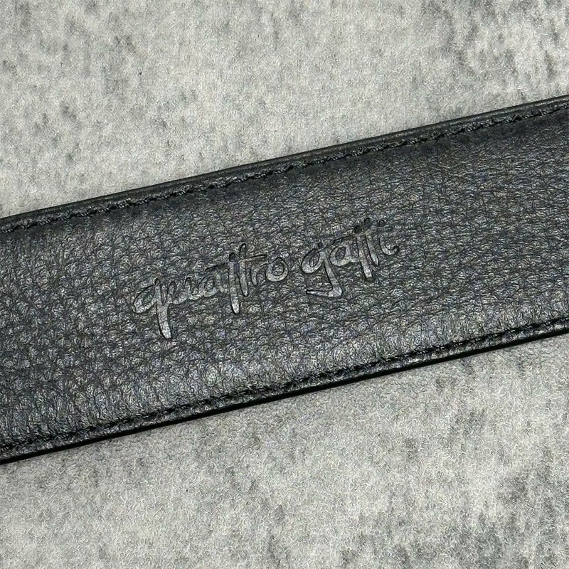 クアトロガッティ スティングレイ(ガルーシャ) 40mm連石ベルト ブラック 国産(日本製) Quattro Gatti 1816 6