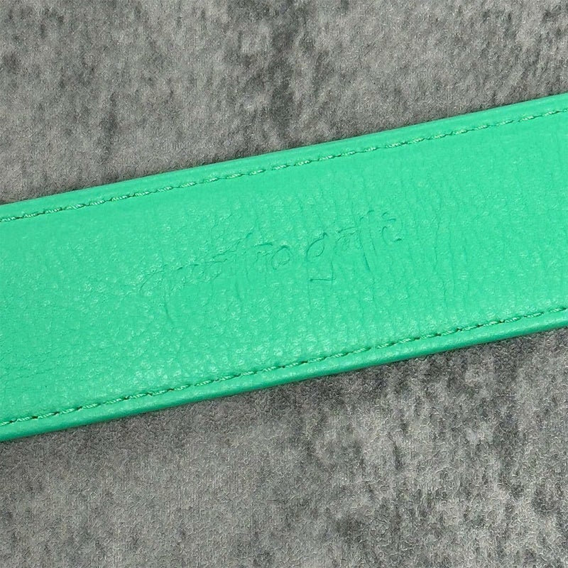 クアトロガッティ スティングレイ(ガルーシャ) 40mm連石ベルト グリーン 国産(日本製) Quattro Gatti 1816　6