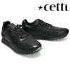 セッティ メンズ スニーカー レザースニーカー ブラック ホワイト スペイン製 cetti c848-232 