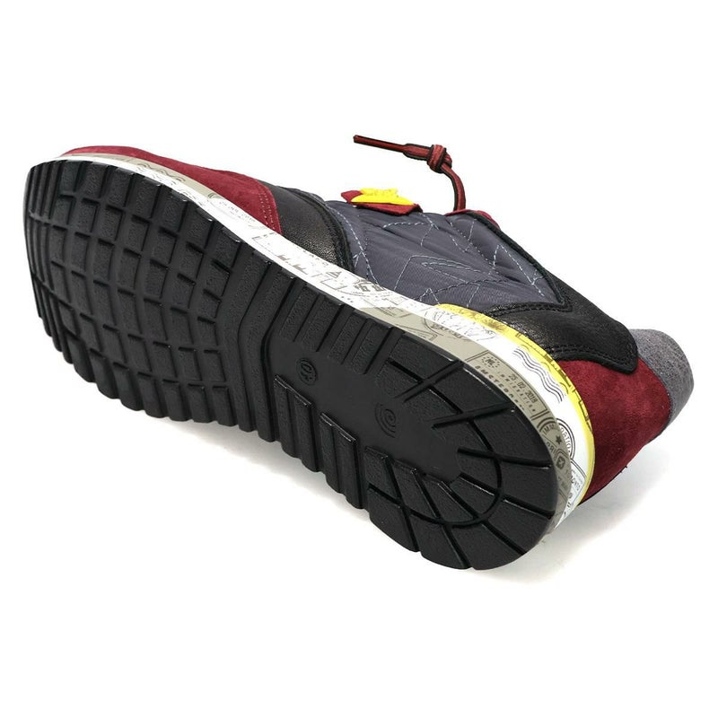 セッティ メンズ スニーカー レザースニーカー ネイビー グレー スペイン製 cetti c848xl-242　13