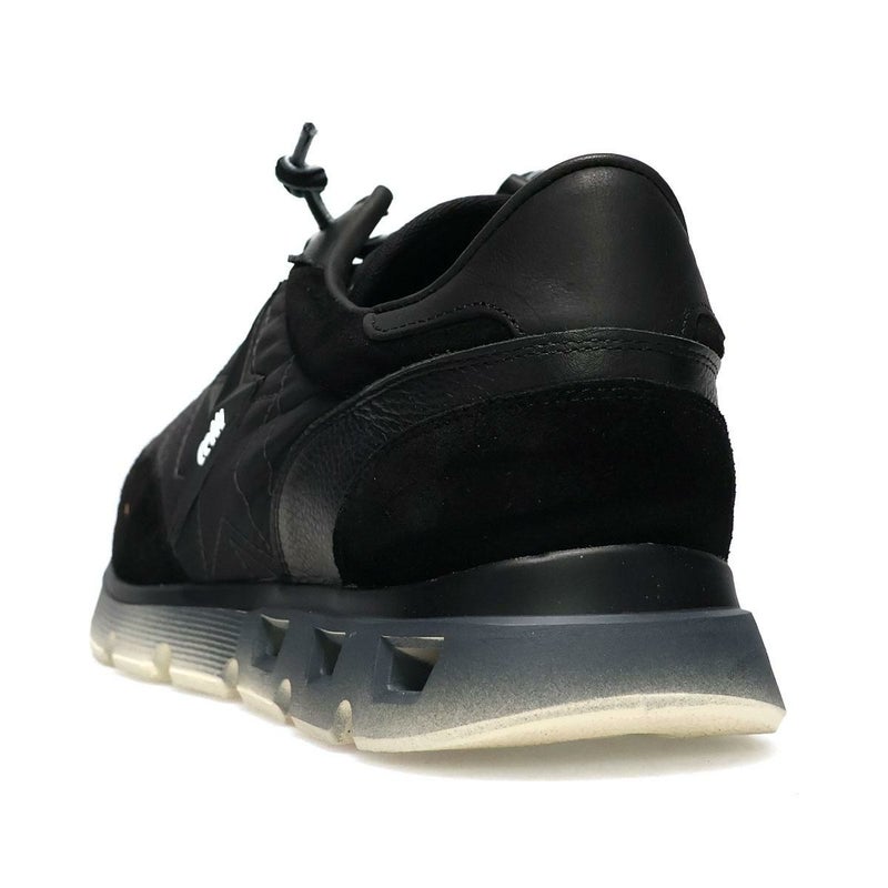 セッティ メンズ スニーカー レザースニーカー ネイビー/グレー ブラック スペイン製 cetti c1385-252　15