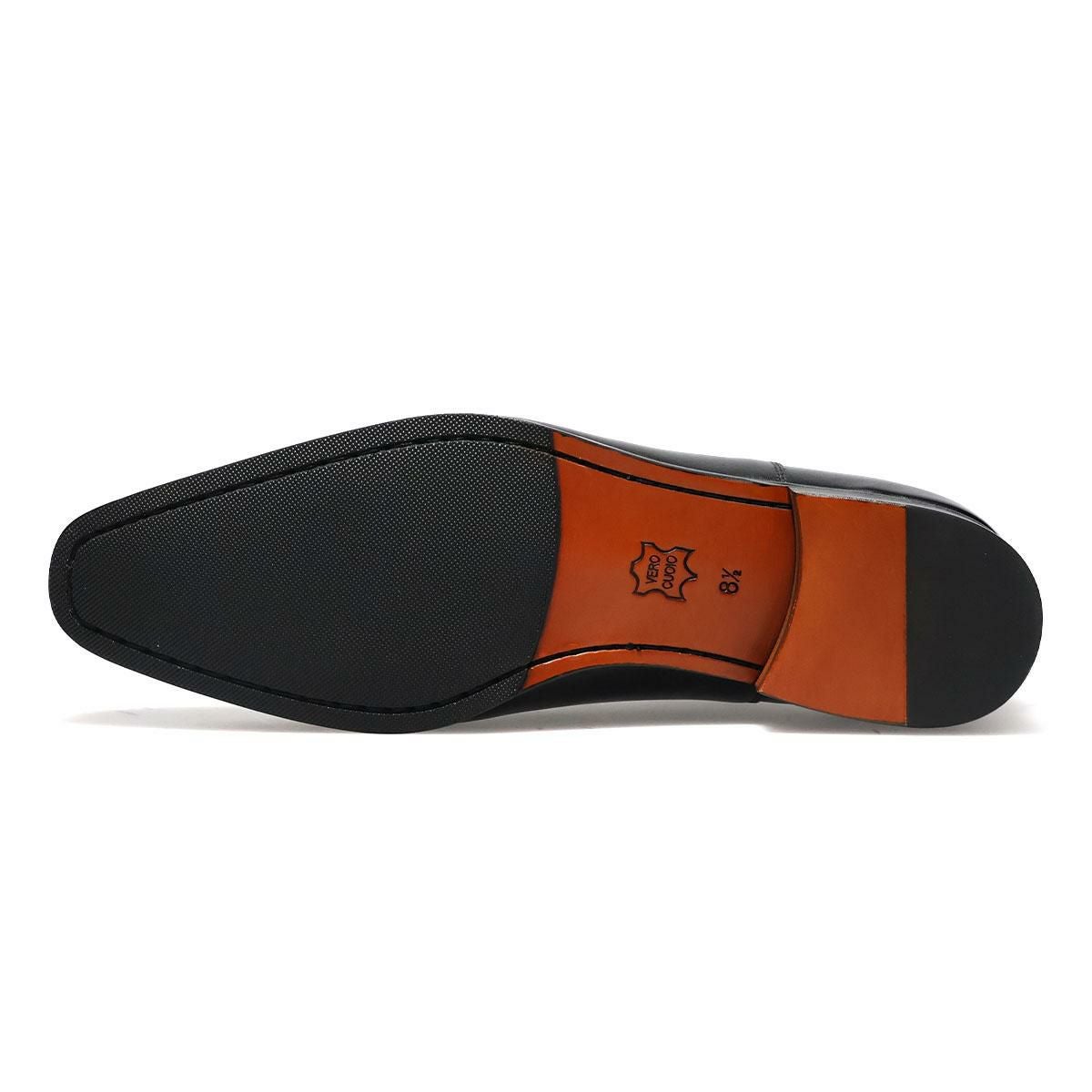 パティノール メンズ ドレスシューズ 内羽根ストレートチップ ブラック ブラウン PATINOR ron160