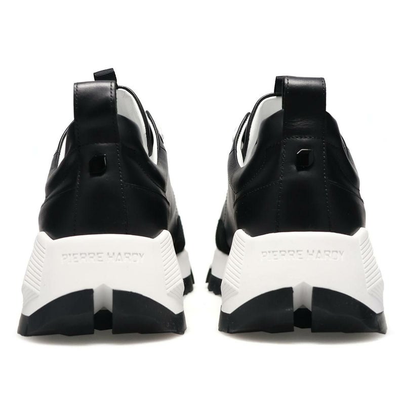 ピエールアルディ メンズ スニーカー ストリートライフ ブラック ホワイト PIERRE HARDY pqx02zps26calf　8