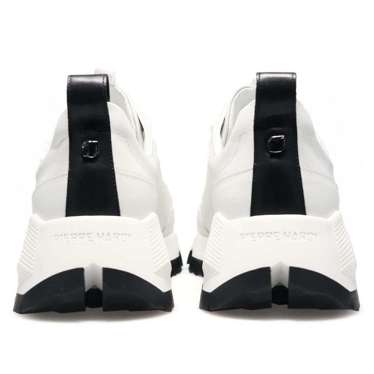ピエールアルディ メンズ スニーカー ストリートライフ ブラック ホワイト PIERRE HARDY pqx02zps26calf　14