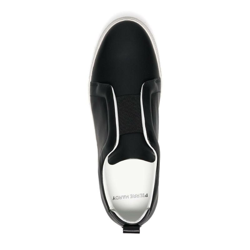 ピエールアルディ メンズ スニーカー スライダー ブラック ホワイト PIERRE HARDY pjx02zps26calf 9