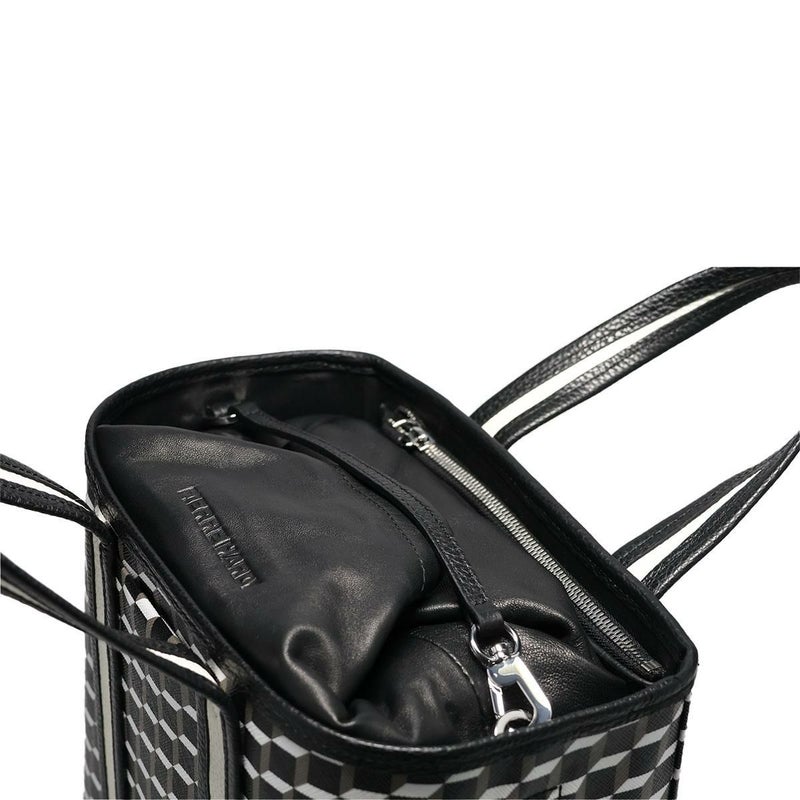  ピエールアルディ バッグ ミニトートバッグ ブラック ホワイト PIERRE HARDY pv05tps26canccf 7