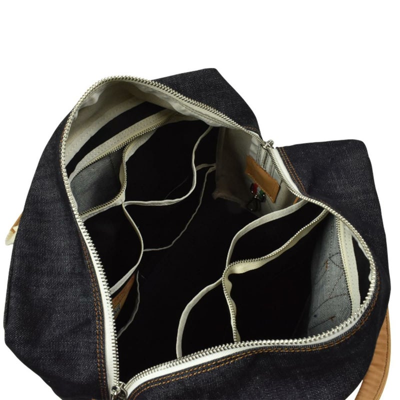 マニコミオ デザイン バッグ 38パッチヘリテージオローナコットン イタリア製 MANIKOMIO DSGN zzmnk-38phoc　16