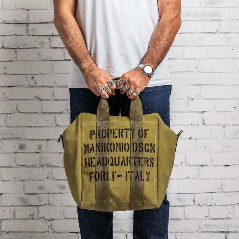 マニコミオ デザイン バッグ TTニューテントキャンプ イタリア製 MANIKOMIO DSGN zzmnk-ttantc　2