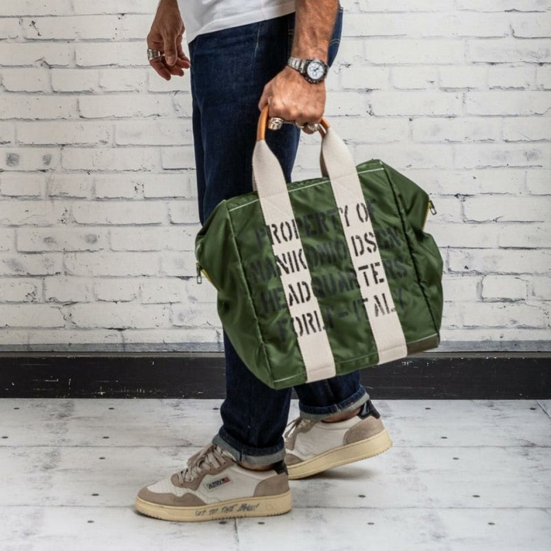 マニコミオ デザイン バッグ TTパッチフライベラナイロン イタリア製 MANIKOMIO DSGN zzmnk-ttpfvn　4