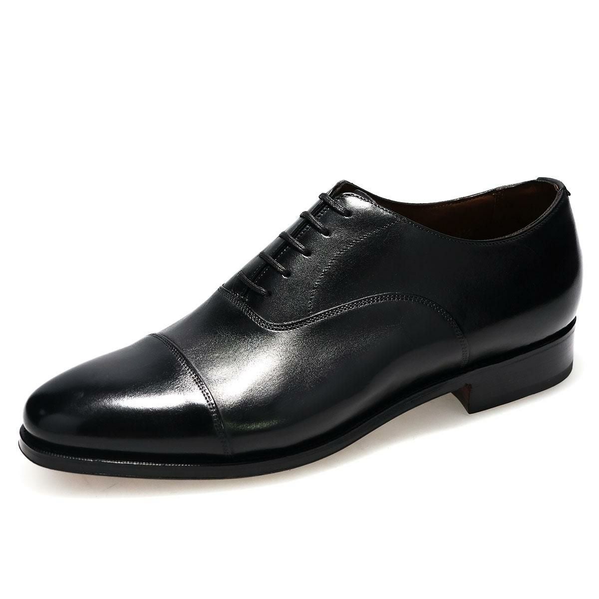 ジェイ・エー・ラミス メンズ ドレスシューズ 内羽根ストレートチップ ブラック J.A.RAMIS ja-515　5