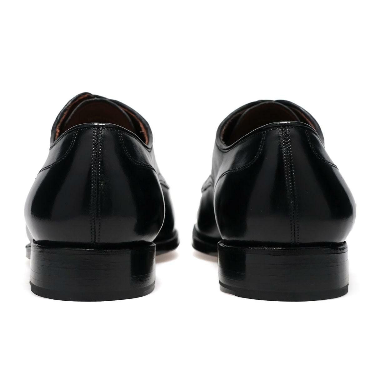 ジェイ・エー・ラミス メンズ ドレスシューズ 外羽根Vチップ ブラック J.A.RAMIS ja-517　6