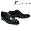 ジェイ・エー・ラミス メンズ ドレスシューズ 内羽根パンチドキャップトゥ J.A.RAMIS ja-518　