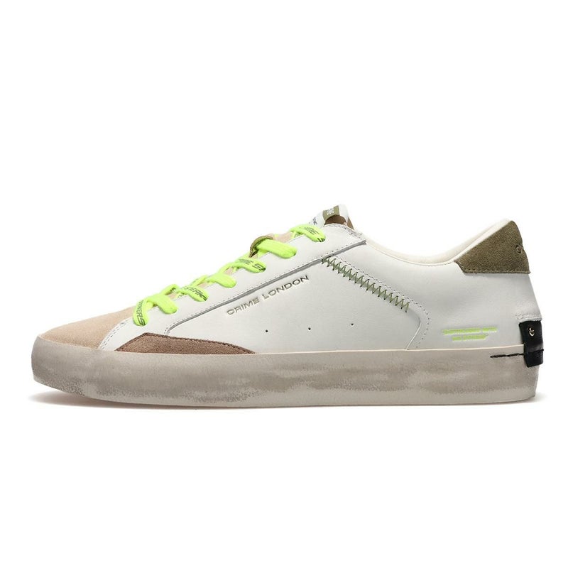  クライムロンドン メンズ スニーカー ディストレスト イタリア製 CRIME LONDON