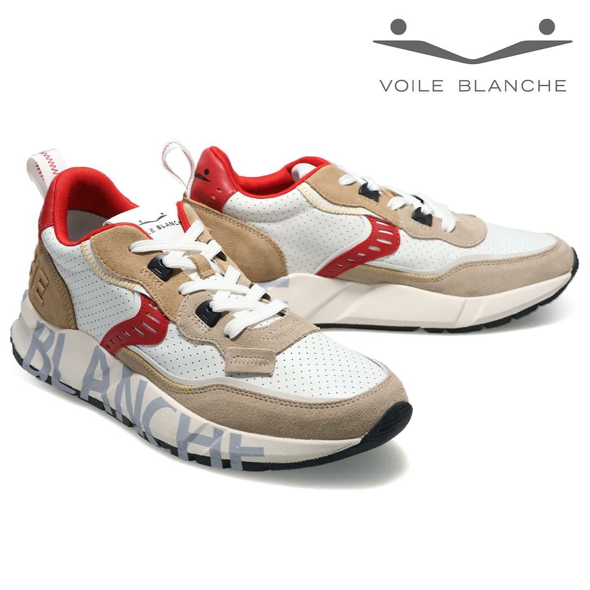 ボイルブランシェ メンズ スニーカー クラブ01 VOILE BLANCHE の通販