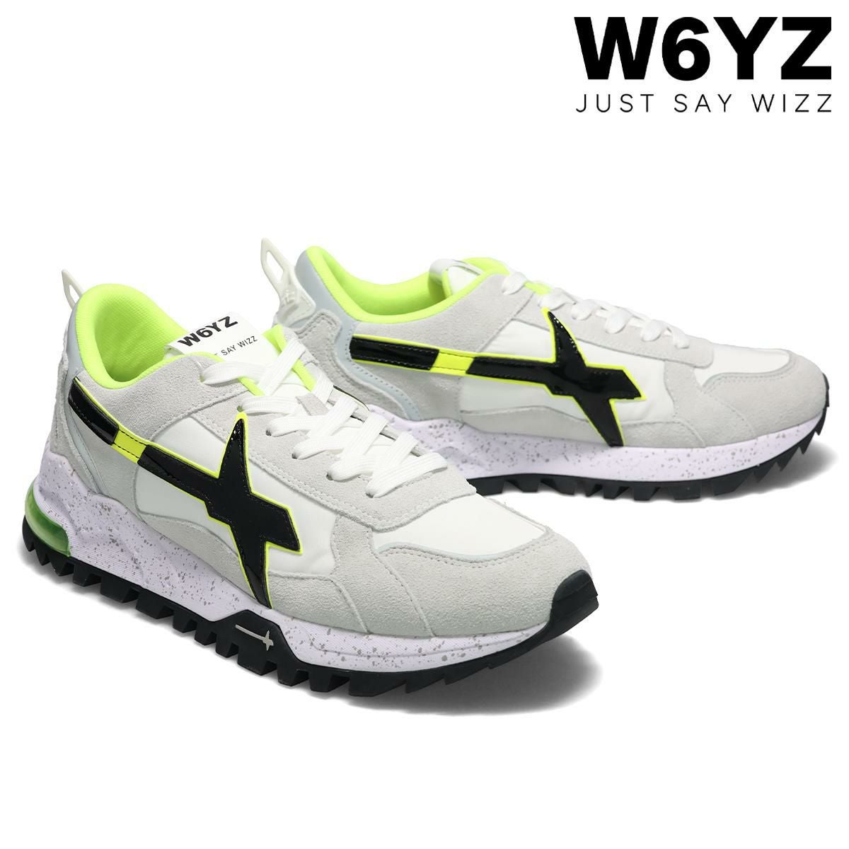 ウィズ メンズ スニーカー ブリーズ3 ホワイト/ブラック W6YZ brm260-1n31