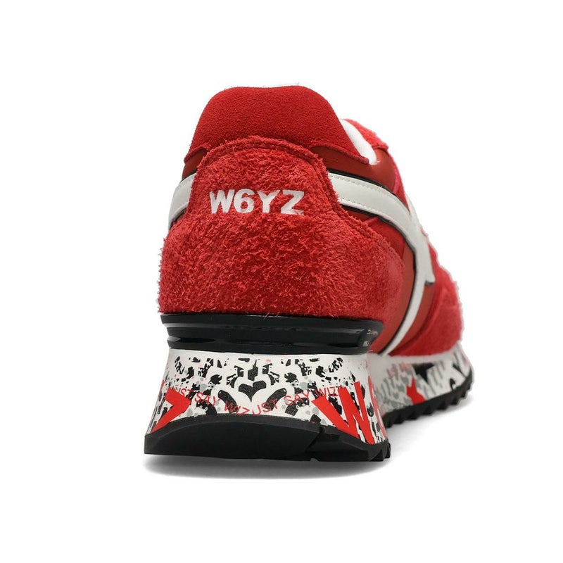  ウィズ メンズ スニーカー ヤックエム レッド W6YZ ykm260-1h09