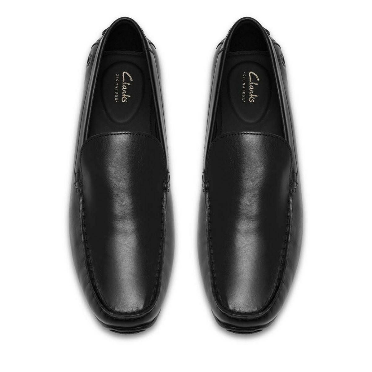 クラークス メンズ カジュアルシューズ コースリープレイン ブラック ダークブラウン Clarks