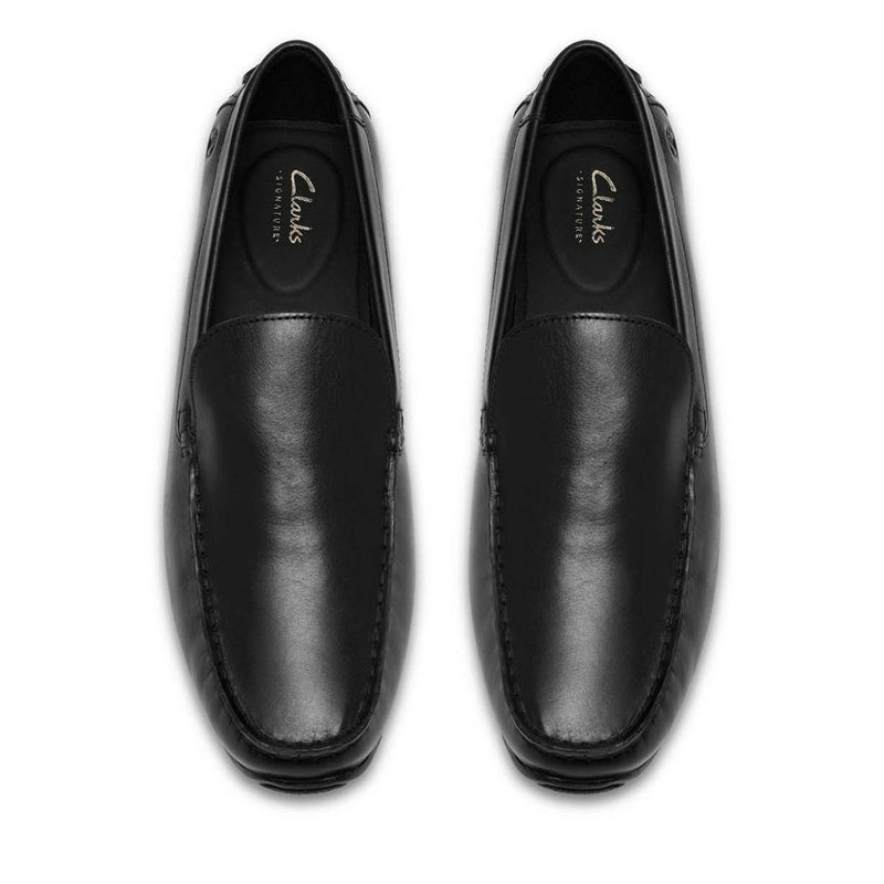 クラークス メンズ カジュアルシューズ コースリープレイン ブラック ダークブラウン Clarks