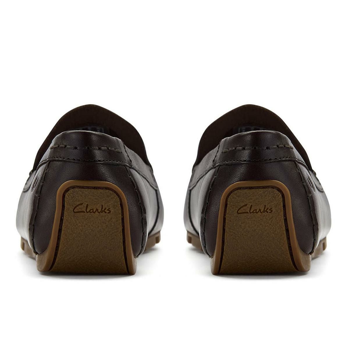 クラークス メンズ カジュアルシューズ コースリープレイン ブラック ダークブラウン Clarks