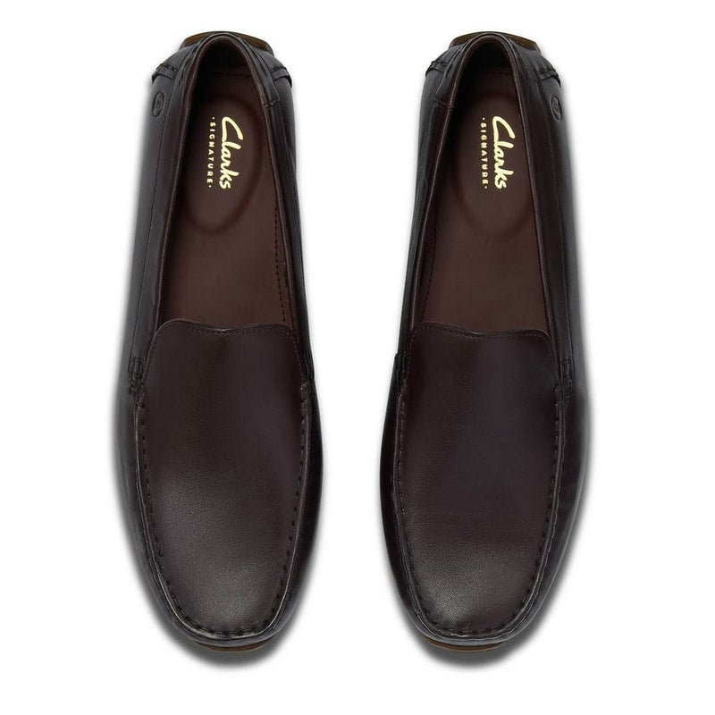 クラークス メンズ カジュアルシューズ コースリープレイン ブラック ダークブラウン Clarks