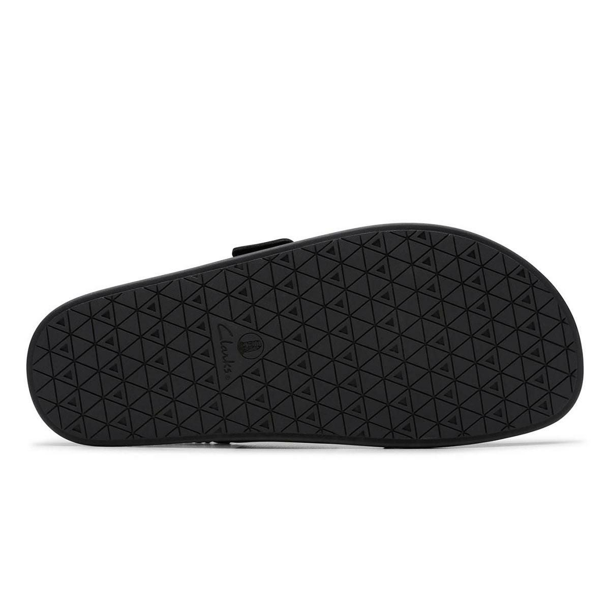 クラークス メンズ カジュアルシューズ トーフォードストラップ ブラック Clarks 26180896