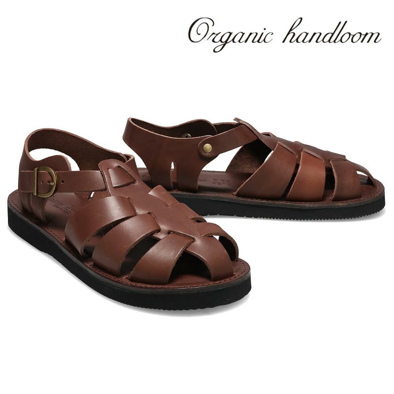 オーガニックハンドルーム メンズ カジュアルシューズ グルカ 国産(日本製) ORGANIC HANDLOOM gurkha