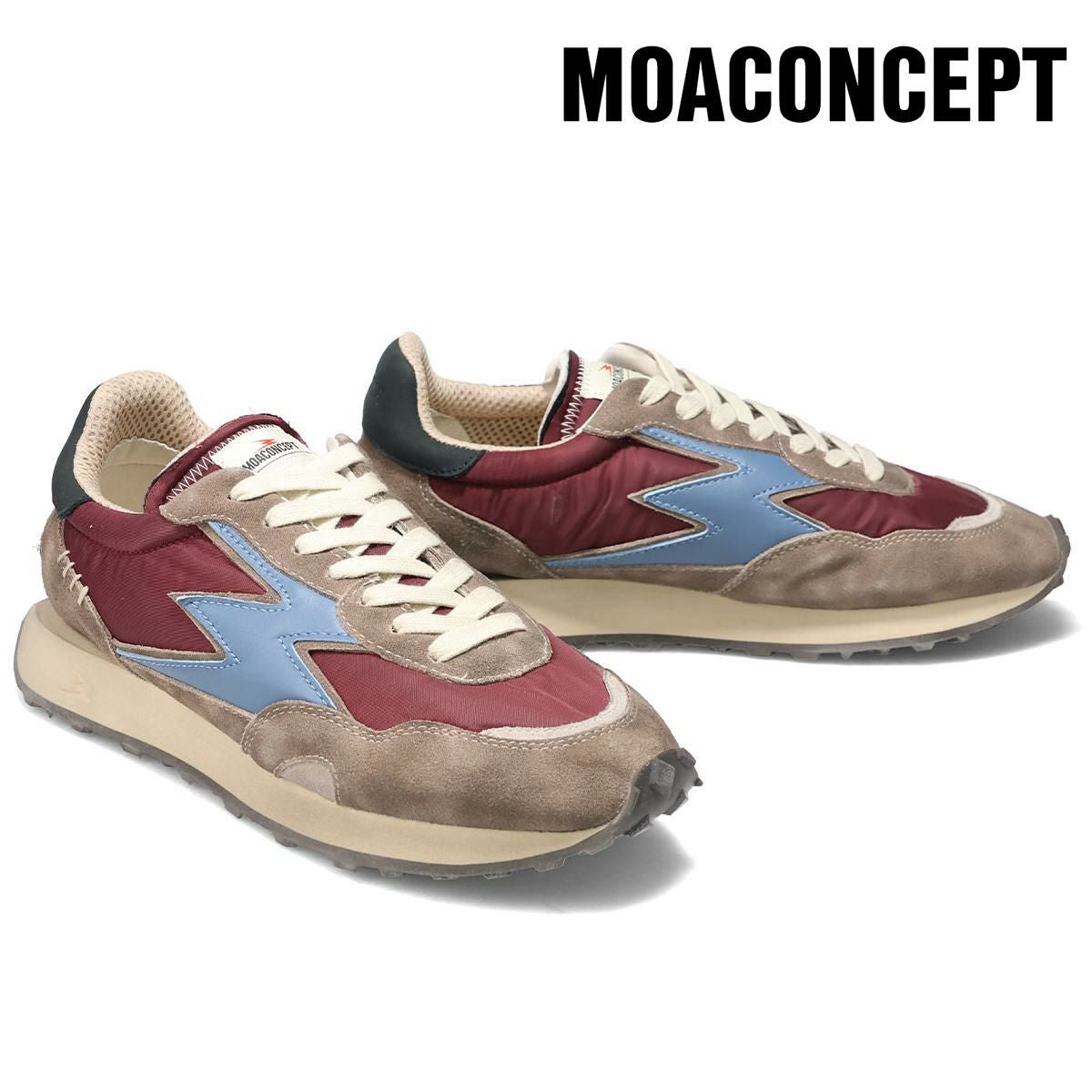 モアコンセプト メンズ スニーカー ハイプ イタリア製 MOACONCEPT hy108