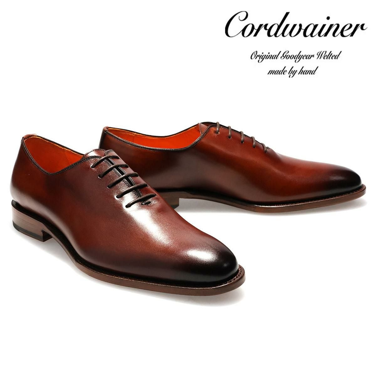 コードウェイナー メンズ ドレスシューズ ホールカット Cordwainer
