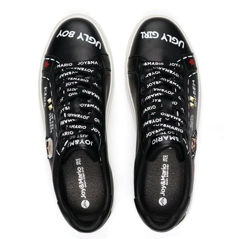 ジョイアンドマリオ レディース フェイスデザインスニーカー Joy & Mario 83700w