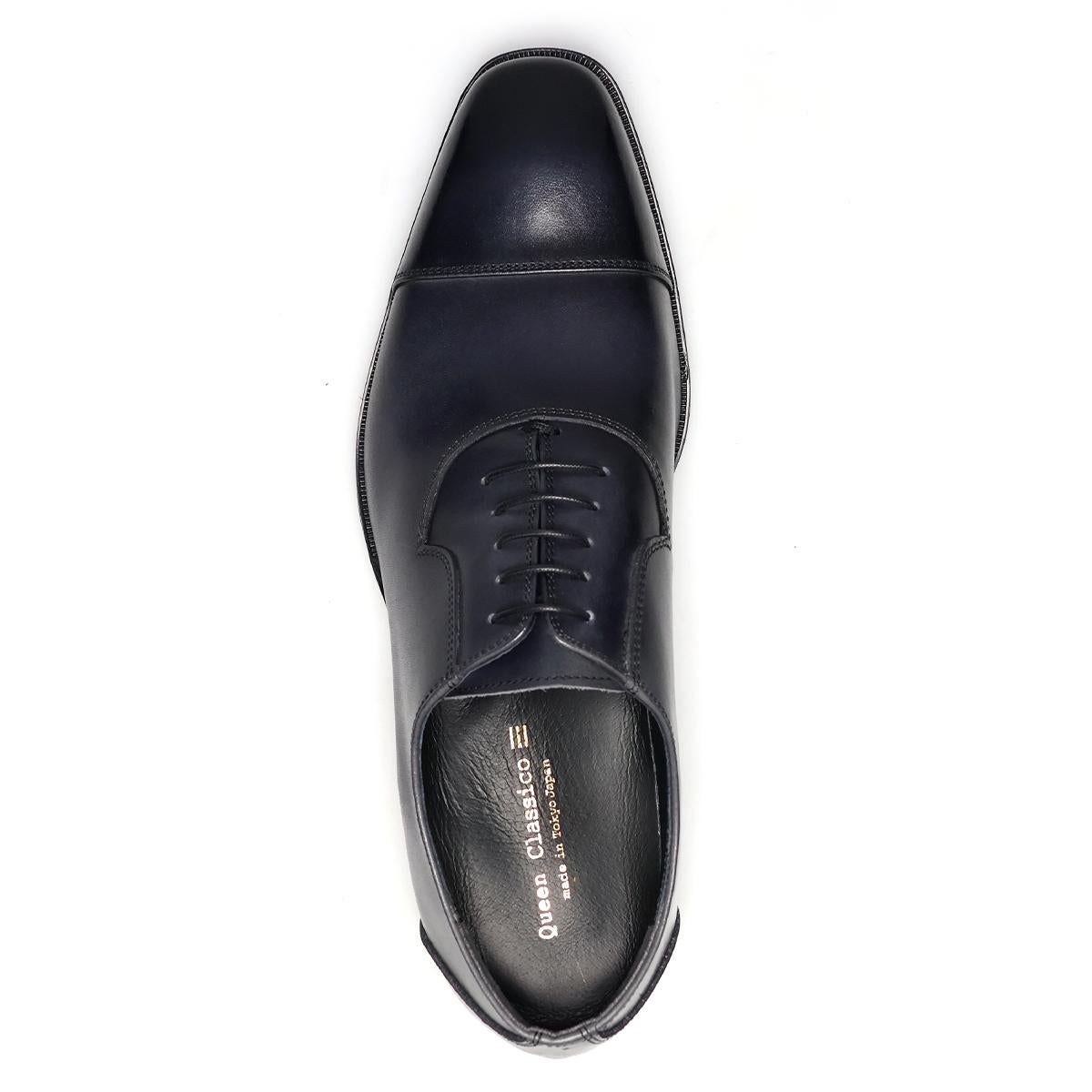 クインクラシコ メンズ ドレスシューズ 内羽根ストレートチップ 日本製 QueenClassico 55010