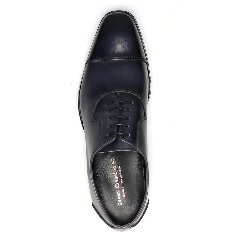 クインクラシコ メンズ ドレスシューズ 内羽根ストレートチップ 日本製 QueenClassico 55010