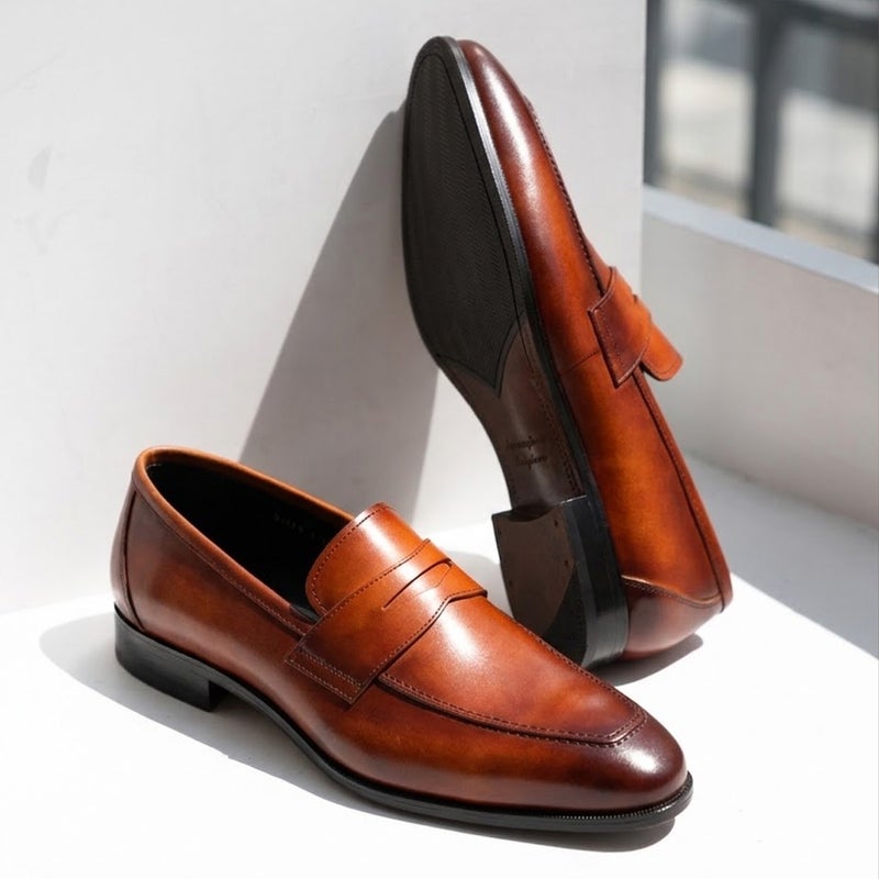 クインクラシコ メンズ ドレスシューズ コインローファー 日本製 QueenClassico 77801