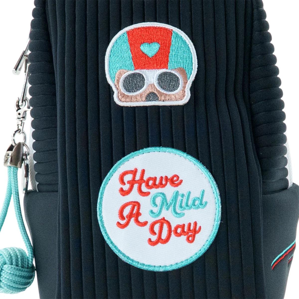  [レーク L4K3] バッグ レオポーチ イタリア製 leo-1186ms