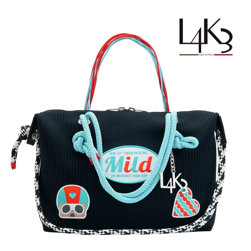  [レーク L4K3] バッグ クイーンレークミディアム イタリア製 qld-1186ms