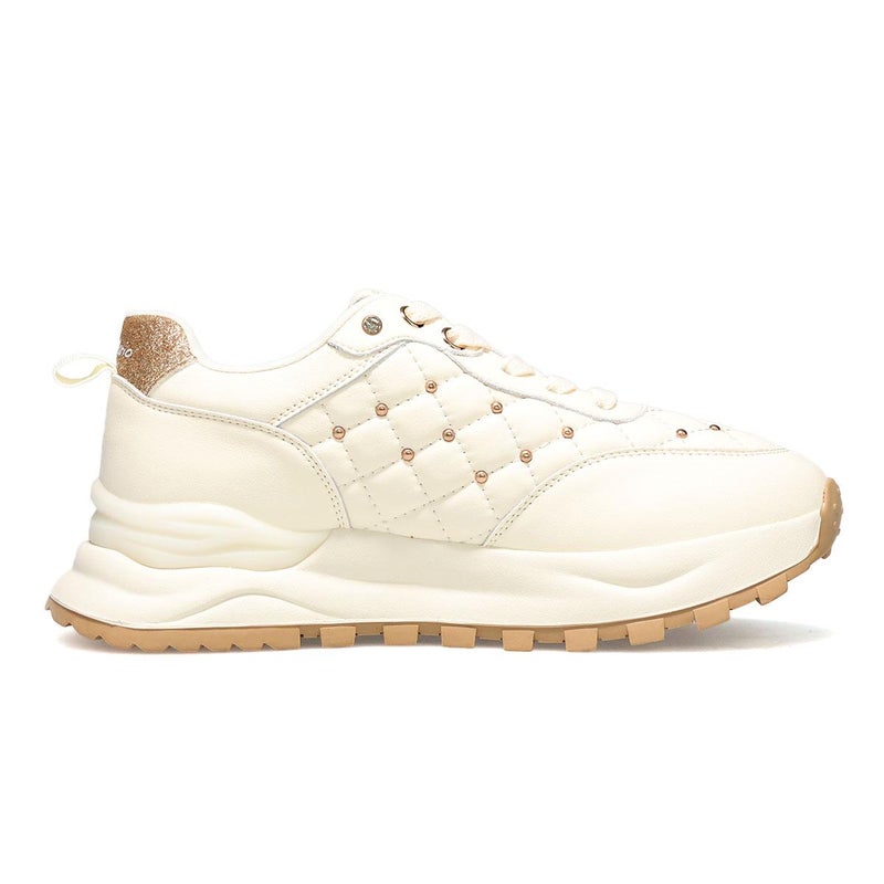 ジョイアンドマリオ レディース キルティングダッドスニーカー Joy & Mario 21600w