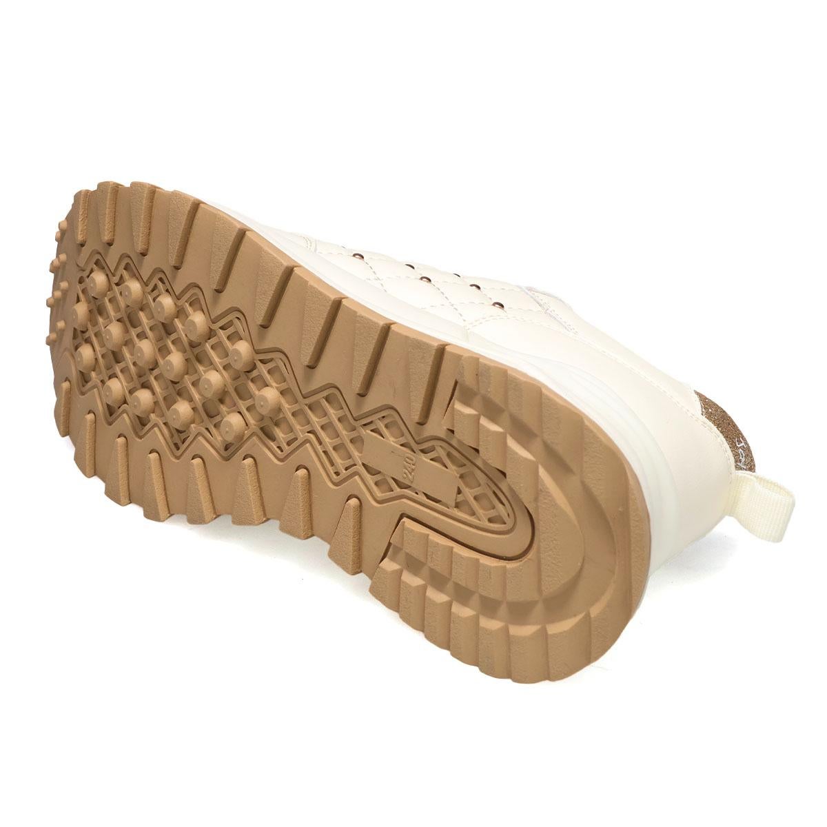 ジョイアンドマリオ レディース キルティングダッドスニーカー Joy & Mario 21600w