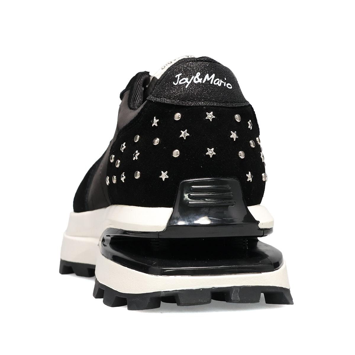 ジョイアンドマリオ レディース ふぁっとソール星形スタッズスニーカー Joy & Mario 21602w