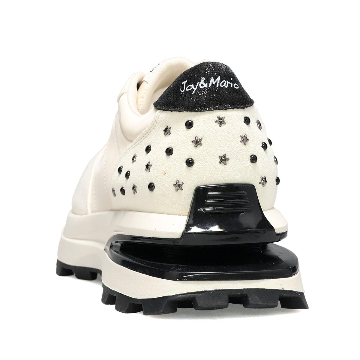 ジョイアンドマリオ レディース ふぁっとソール星形スタッズスニーカー Joy & Mario 21602w