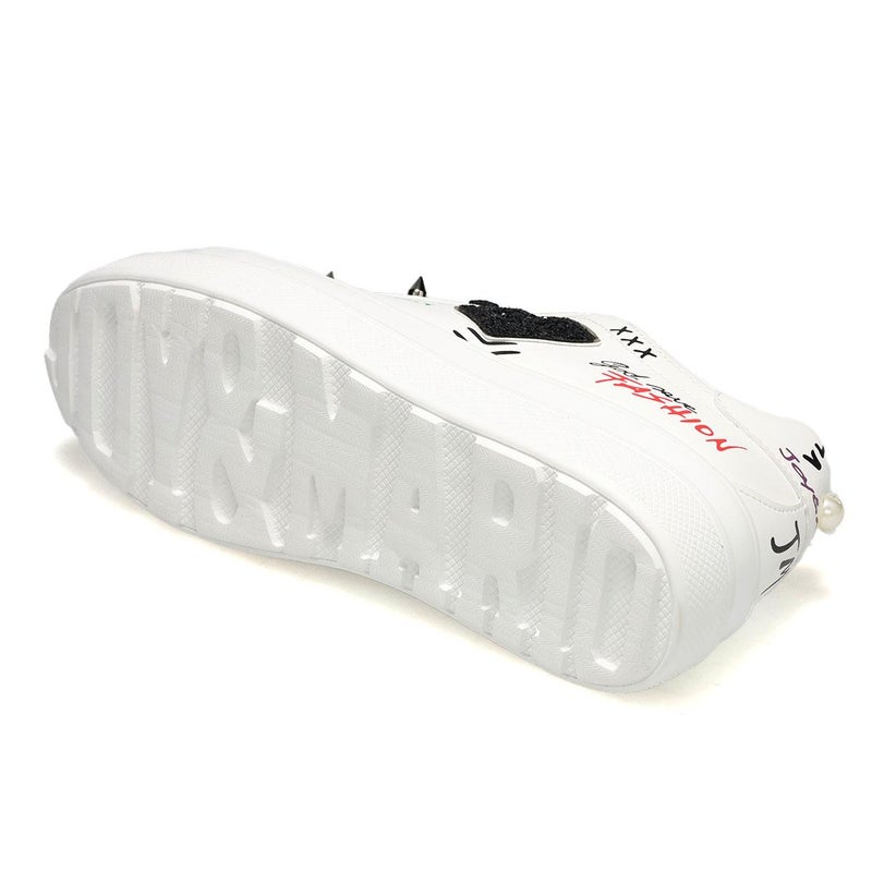 ジョイアンドマリオ レディース グリッターハートデザインスニーカー Joy & Mario 83698w