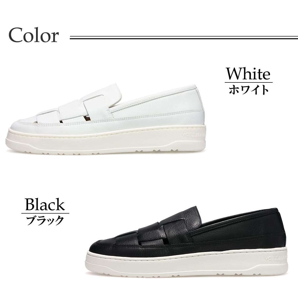 ボイルブランシェ メンズ スニーカー レイトンスパイディモック VOILE BLANCHE