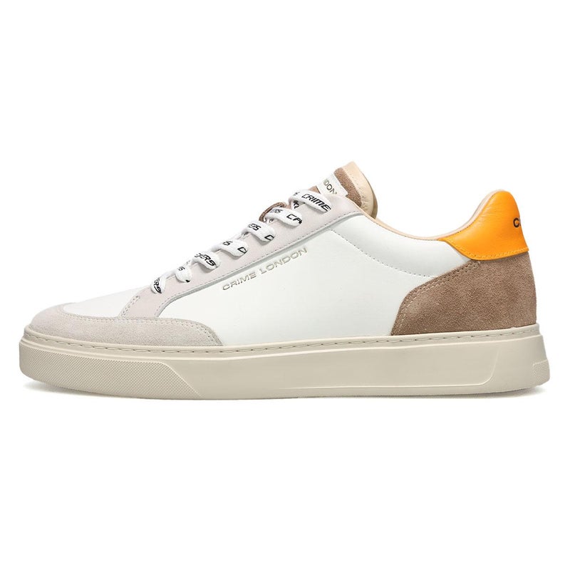 クライムロンドン メンズ スニーカー エクリプス ホワイト イタリア製 CRIME LONDON 19754pp8-10